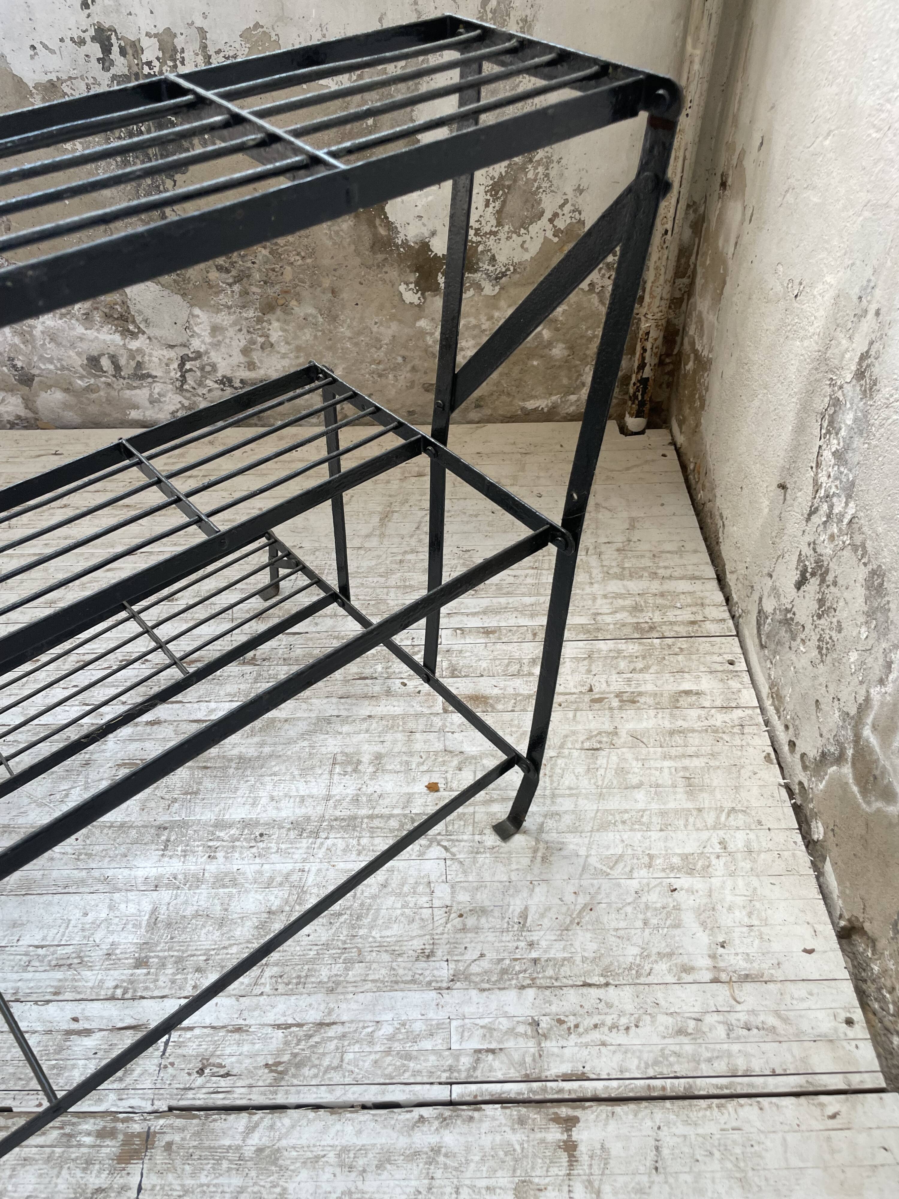 Plant holder florist metal staircase