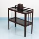 Hagenauer Jirasek unique side table, book shelf, Vienna, 1940s