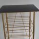 60s glass and golden brass harness