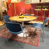 4 DSC106 chairs by Giancarlo Piretti for Castelli