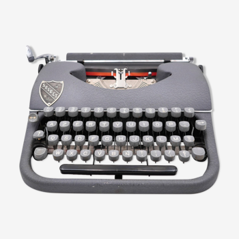 Typewriter japy Select vintage gray revised ribbon new