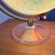 World map lamp Scan-globe Denmark vintage 1972 swivel & tiltable