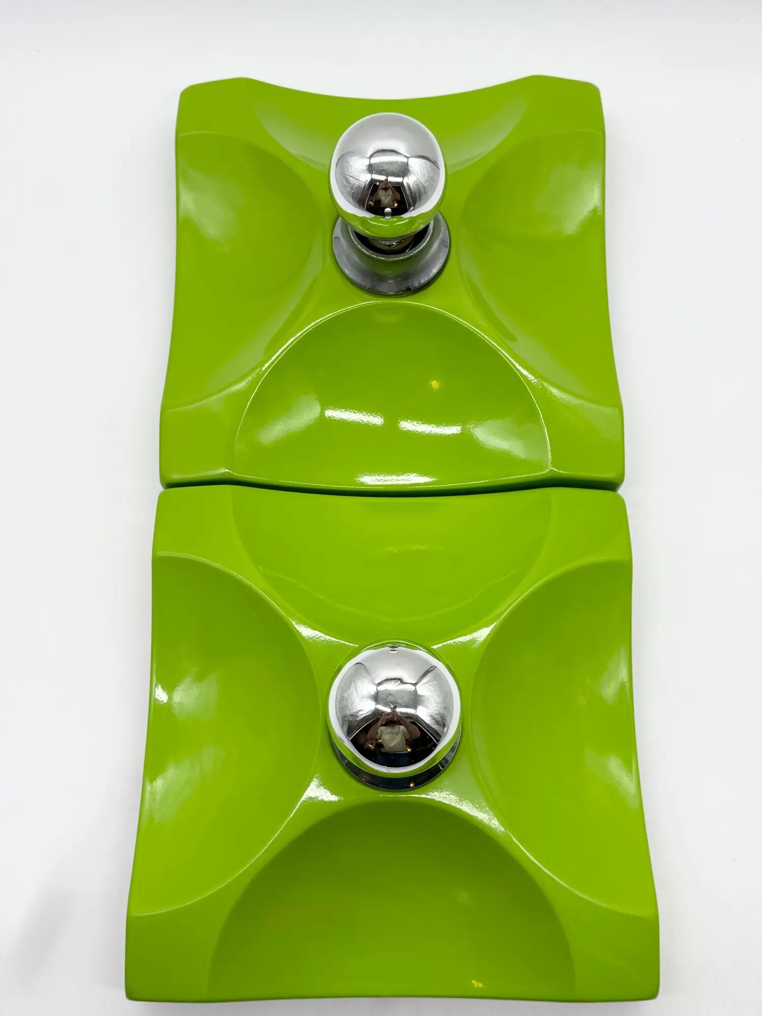 Pair of "Scudo" wall lights – Fael Luce, Italy, 1970s