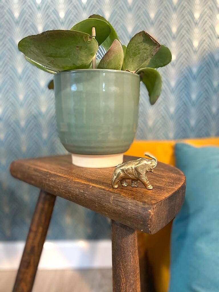 Pair of tripod stools