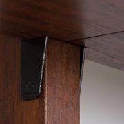 Scandinavian two bay rosewood free-standing wall unit