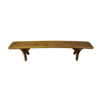 Antique solid wood bench