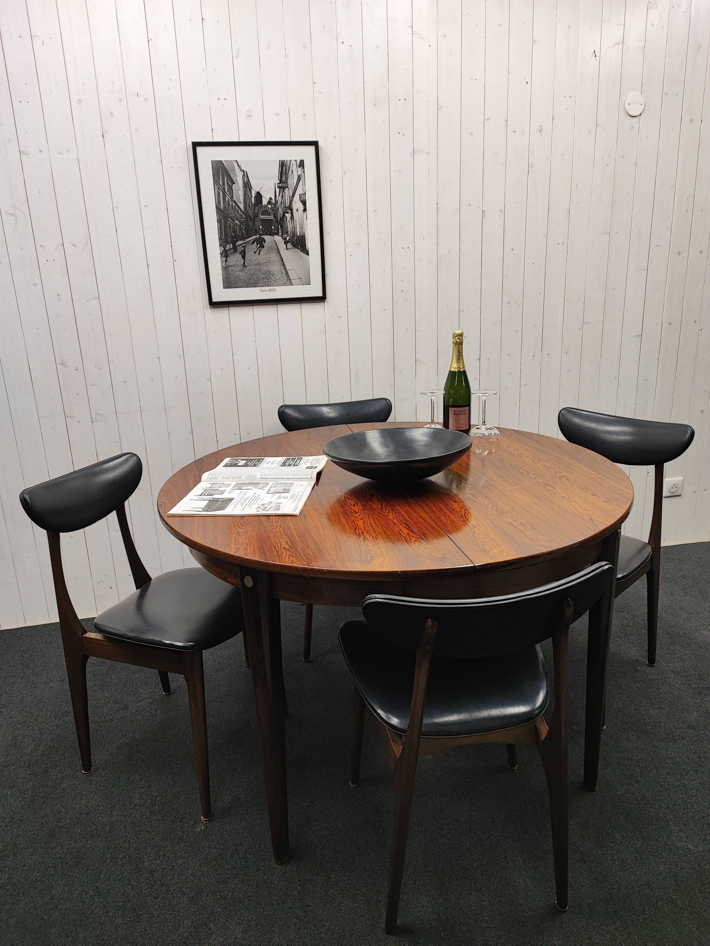 Vintage rosewood table