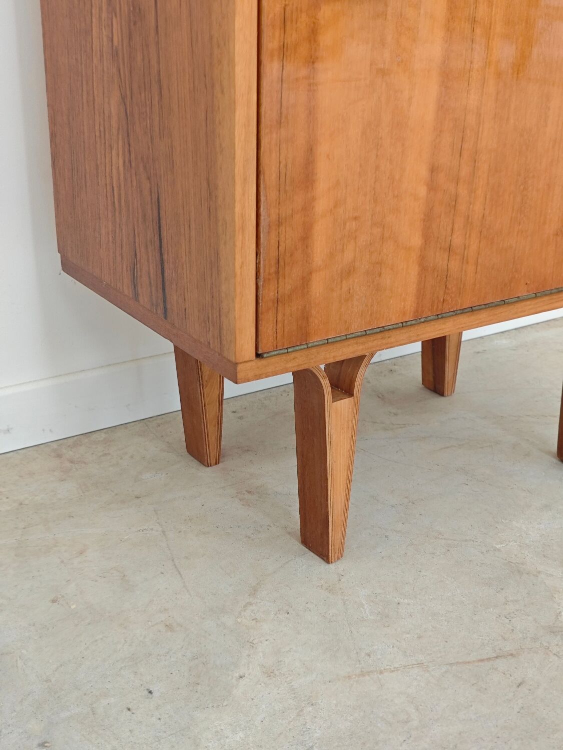 Czechoslovak bedside table by Frantisek Mezulanik for Novy Domov 1960