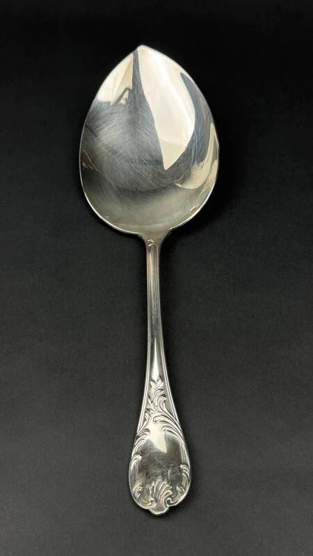 Cuillère à servir la glace Christofle Marly métal argenté neuve années 80