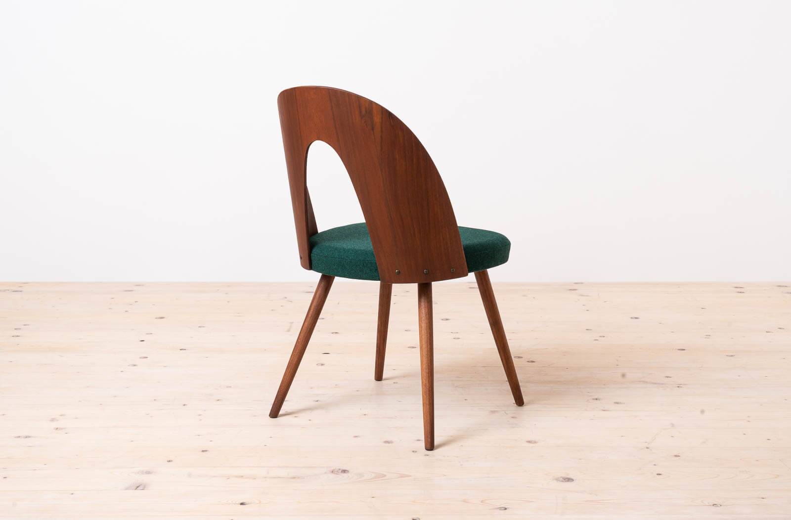 Set of 10 Mid Century Dining Chairs by A. Šuman, Reupholstery Options