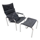 He1106 Lounge Chair with Ottoman by Hans Eichenberger for Strässle, 1970s