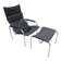 He1106 Lounge Chair with Ottoman by Hans Eichenberger for Strässle, 1970s