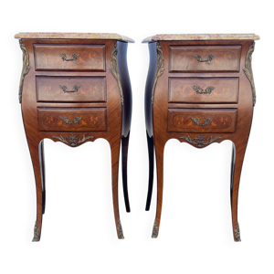 Paire de chevets style - louis