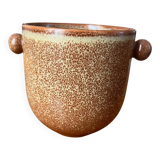 Vase vintage contemporain design terre cuite