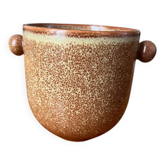 Vase vintage contemporain design terre cuite