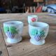 3 coquetiers anciens Barbotine