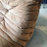 Togo Ligne Roset armchair and pouf