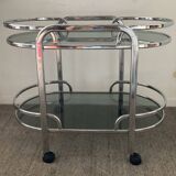 70s bar trolley on wheels