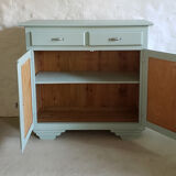 Green art-deco buffet