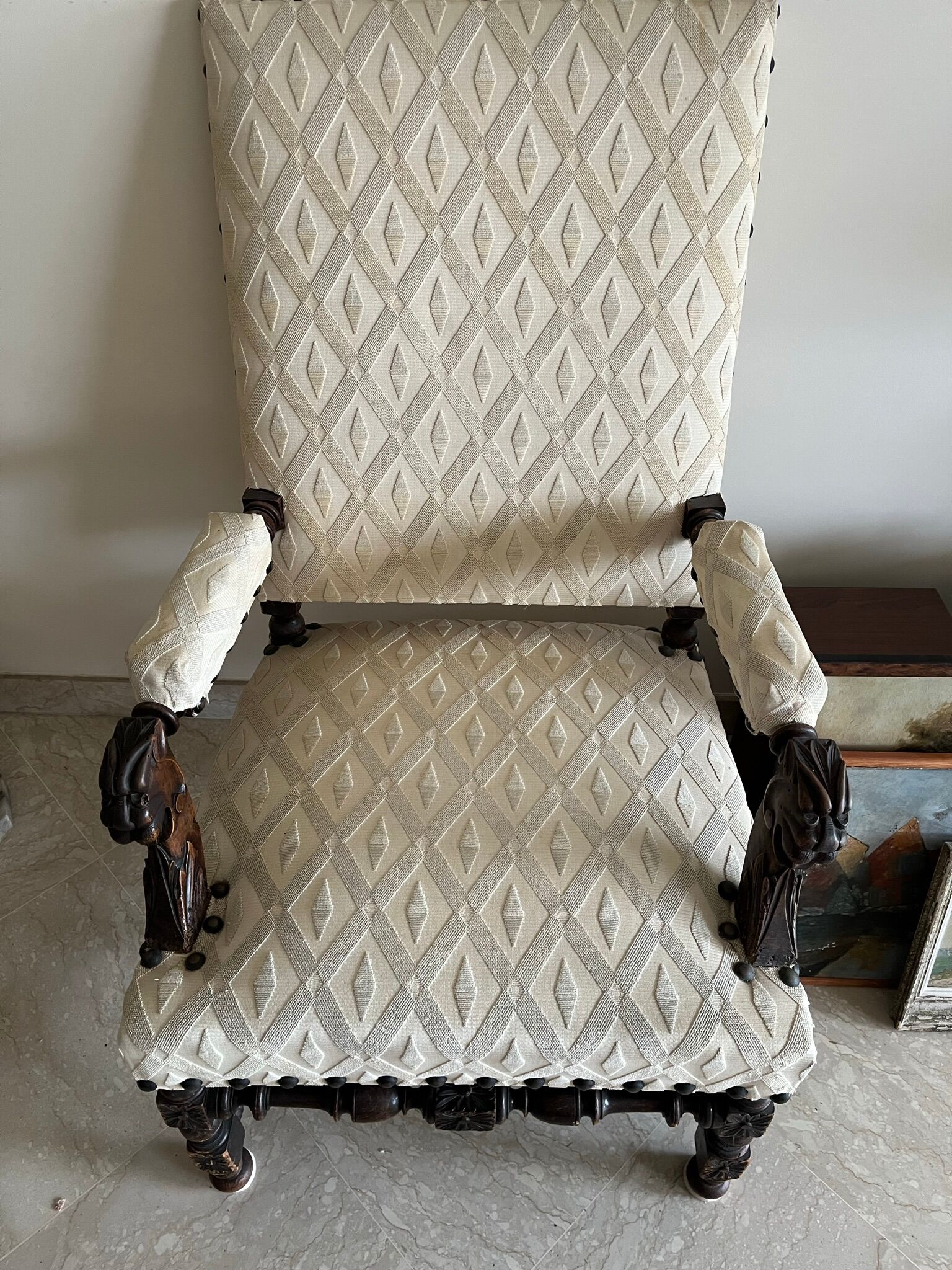 Antique armchair