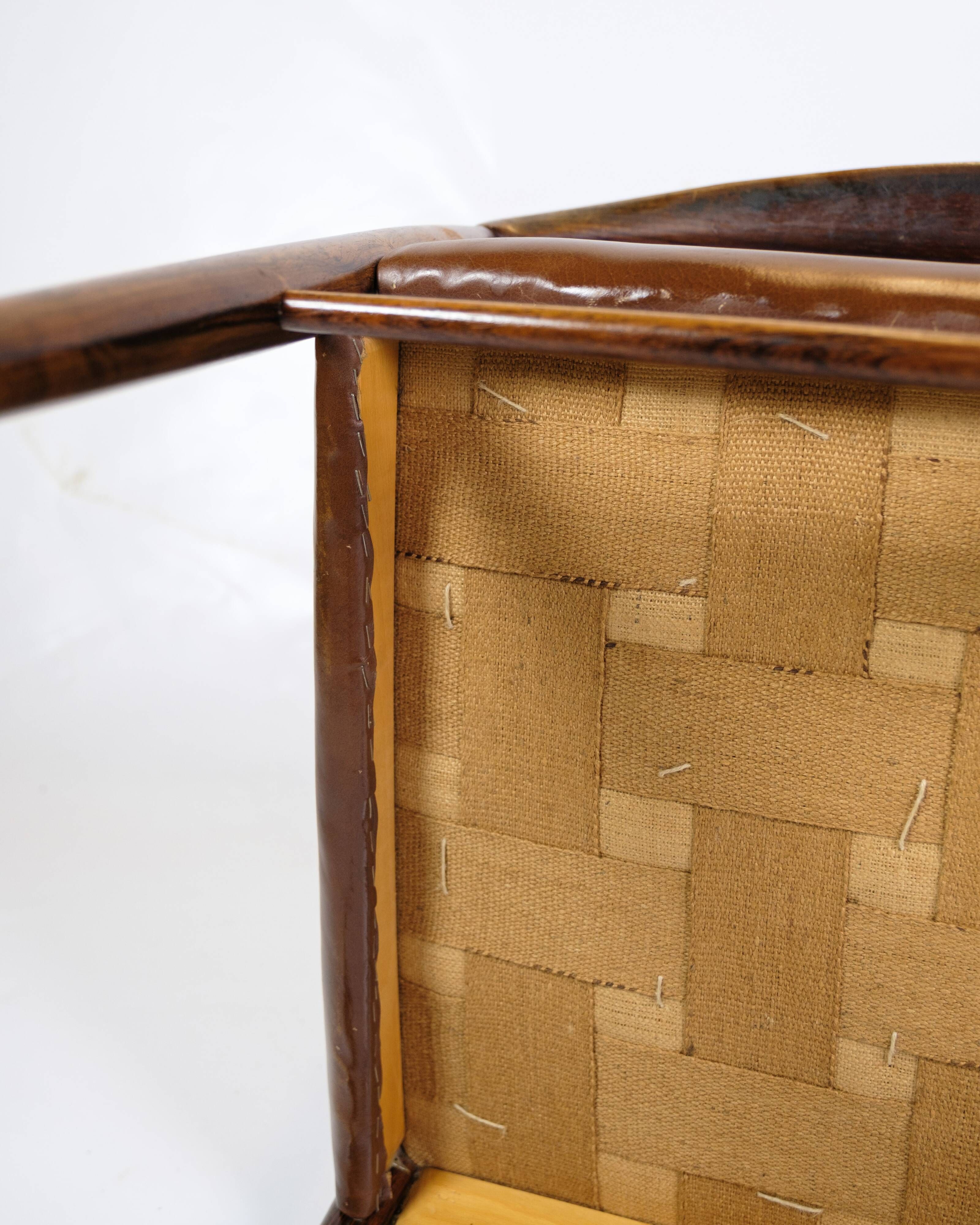 Armchair Made In Rosewood By Henry W. Klein Made By Bramin From 1960s