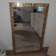 Brass mirror