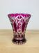 Vase cristal de Saint Louis rouge