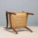Antique Louis-Philippe armchair in walnut, Italy, 19th century.