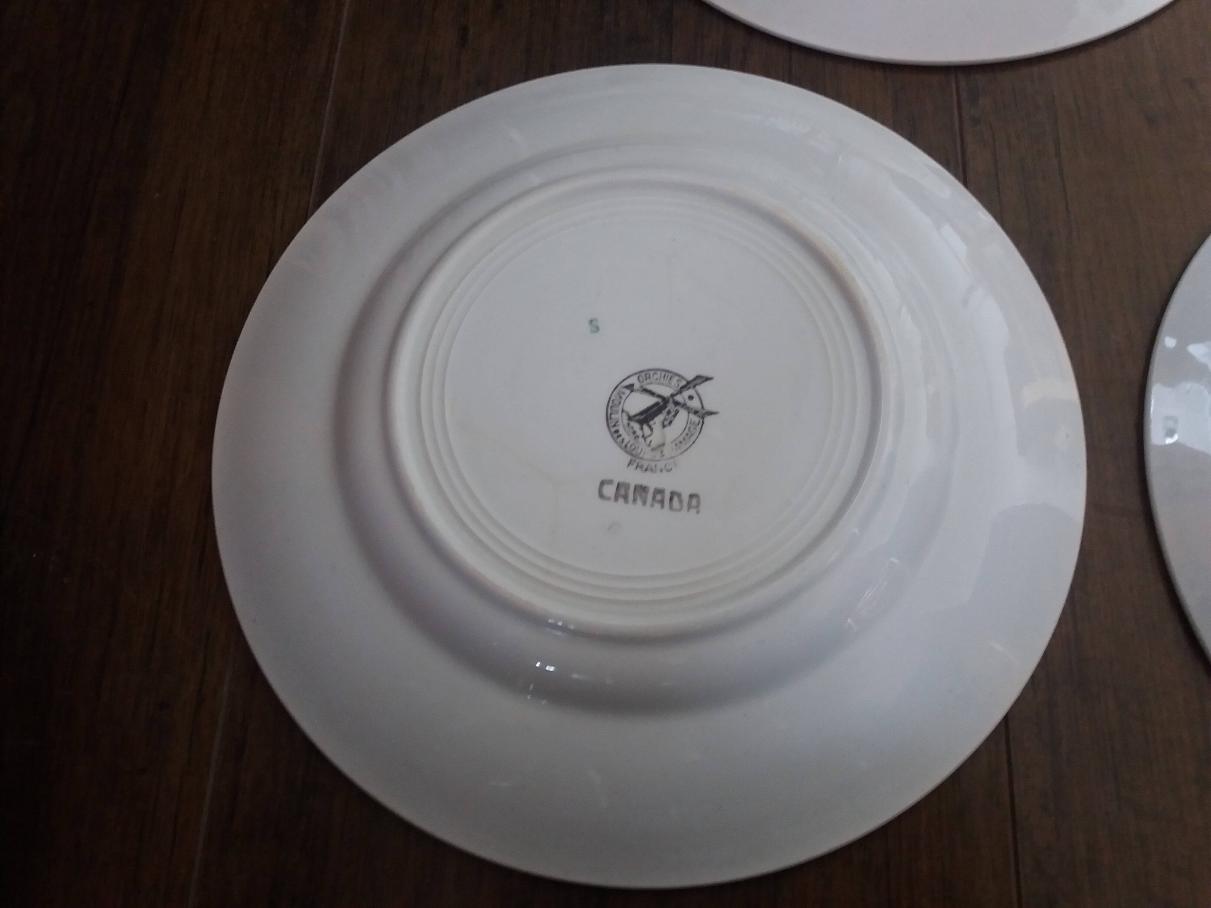 Flat plates Moulin des Loups and Hamage, Orchies, Canada, iron land