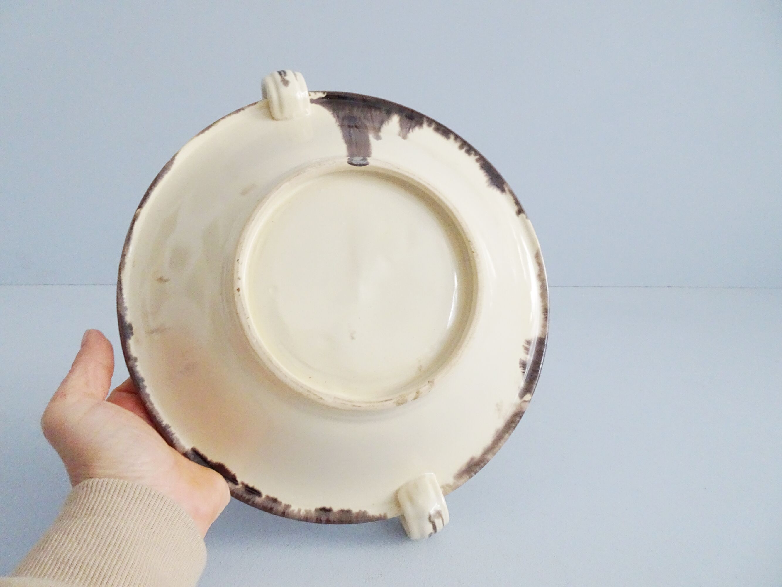 Art deco ceramic dish