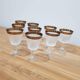 Rheinkristall crystal glasses, Germany, 1950s/60s.