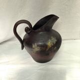Antique very large ceramic pitcher signed Vallauris dimensions: height -30cm - max diameter -23cm