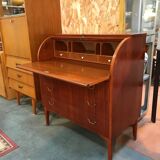 Vintage Scandinavian secretary by Egon Ostergaard 60s