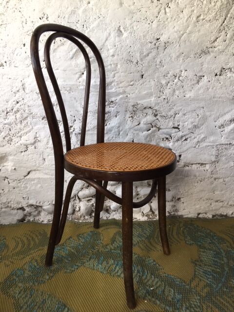 4 cannate bistro chairs