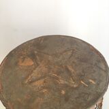 Brass paper basket, ca 1900