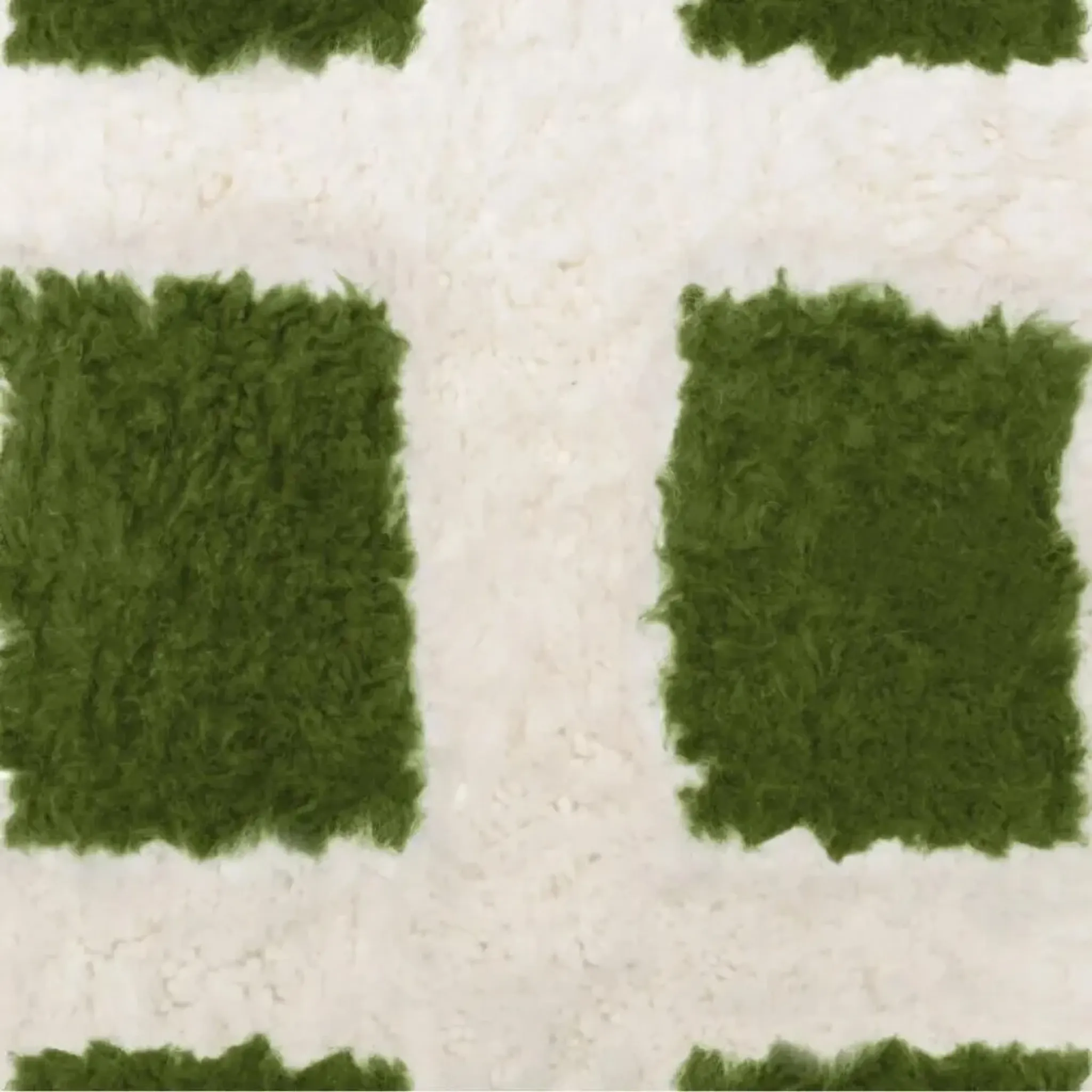 Geometric Wool Rug Shadow Blue Grey — Modern Patterned Berber Rug