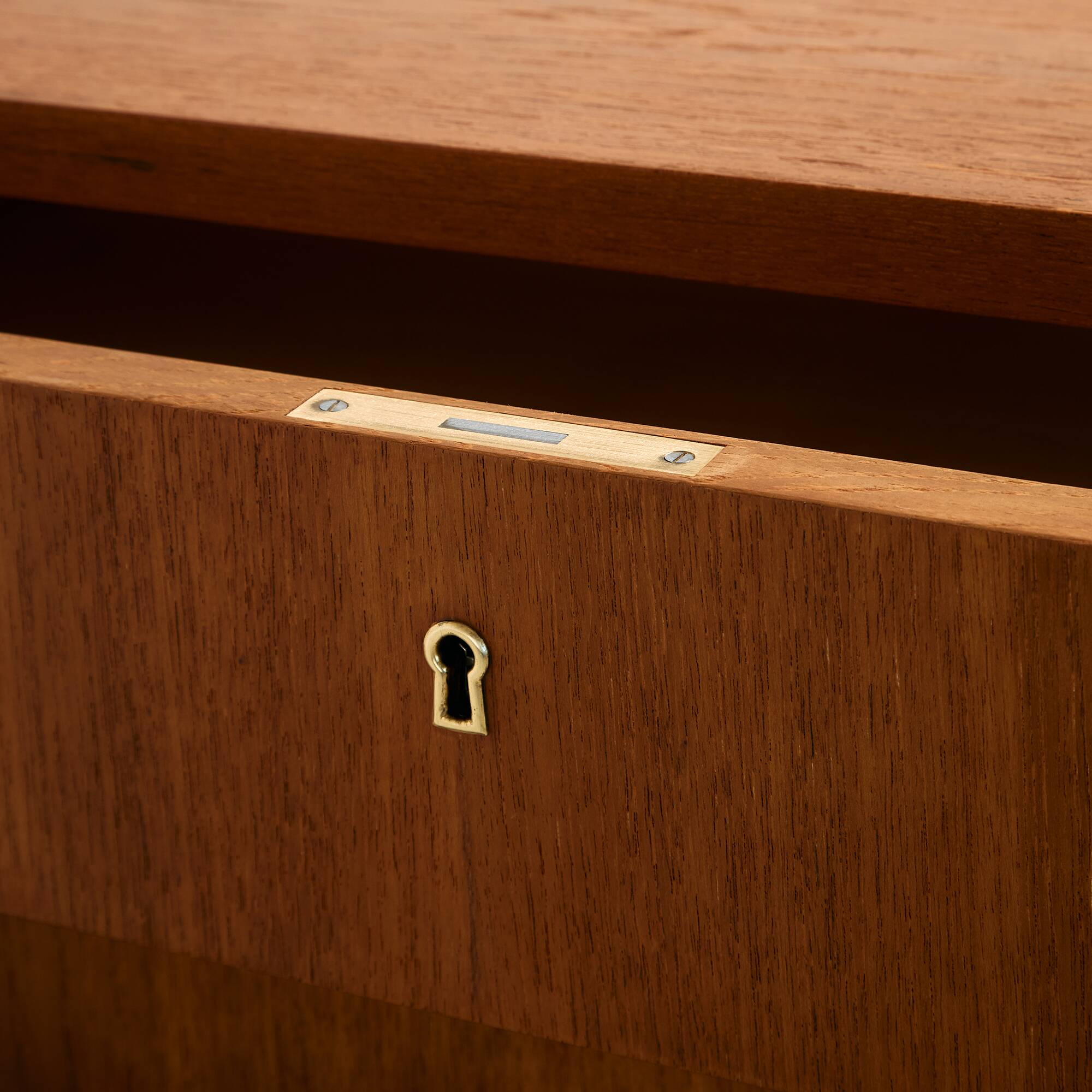 Restored teak dresser