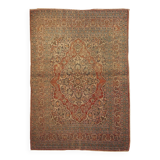 Handmade antique Persian Tabriz rug 128cm x 179cm 1920s - 1B154