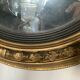 Miroir sorcière en bois sculpté doré XIX siècle