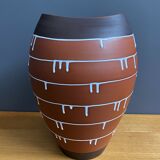 Palermo decor Vase by Ilkra Edelkeramik designer Ernst Werner 1960s