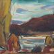 Au bord de la rivière par P.O. Zachrisson