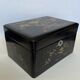 Lacquered wooden jewelry box