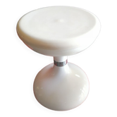 White drum sgabello design 1970