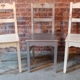 Set of 3 country chairs