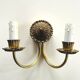 Pair of Louis XVI style wall lights. Vintage 50s