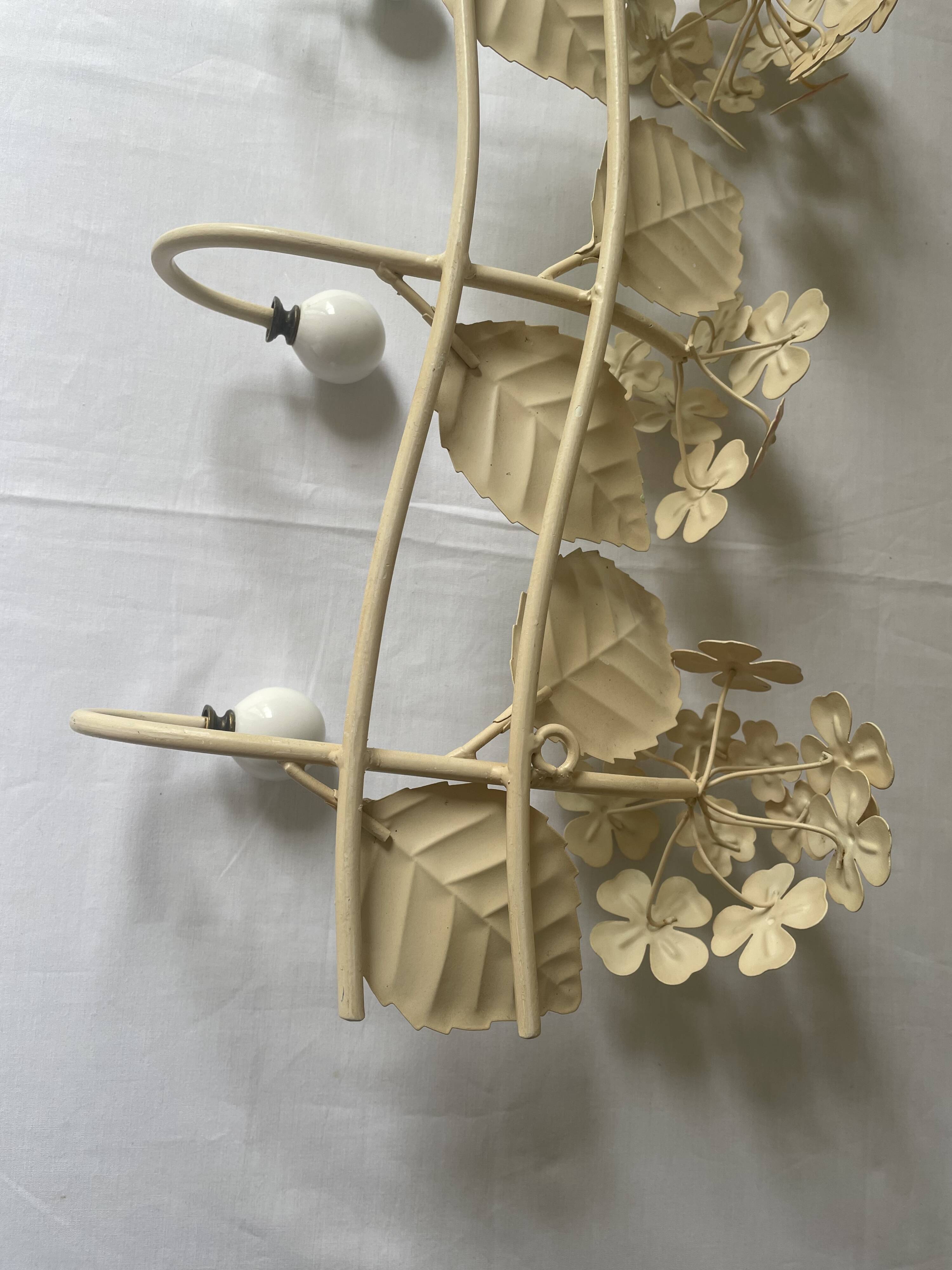 Hydrangea coat rack