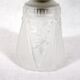 Wall lamp tulip pressed glass decoration shabby chic