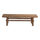 Table basse ancienne en bois de pin – Chine, circa 1930