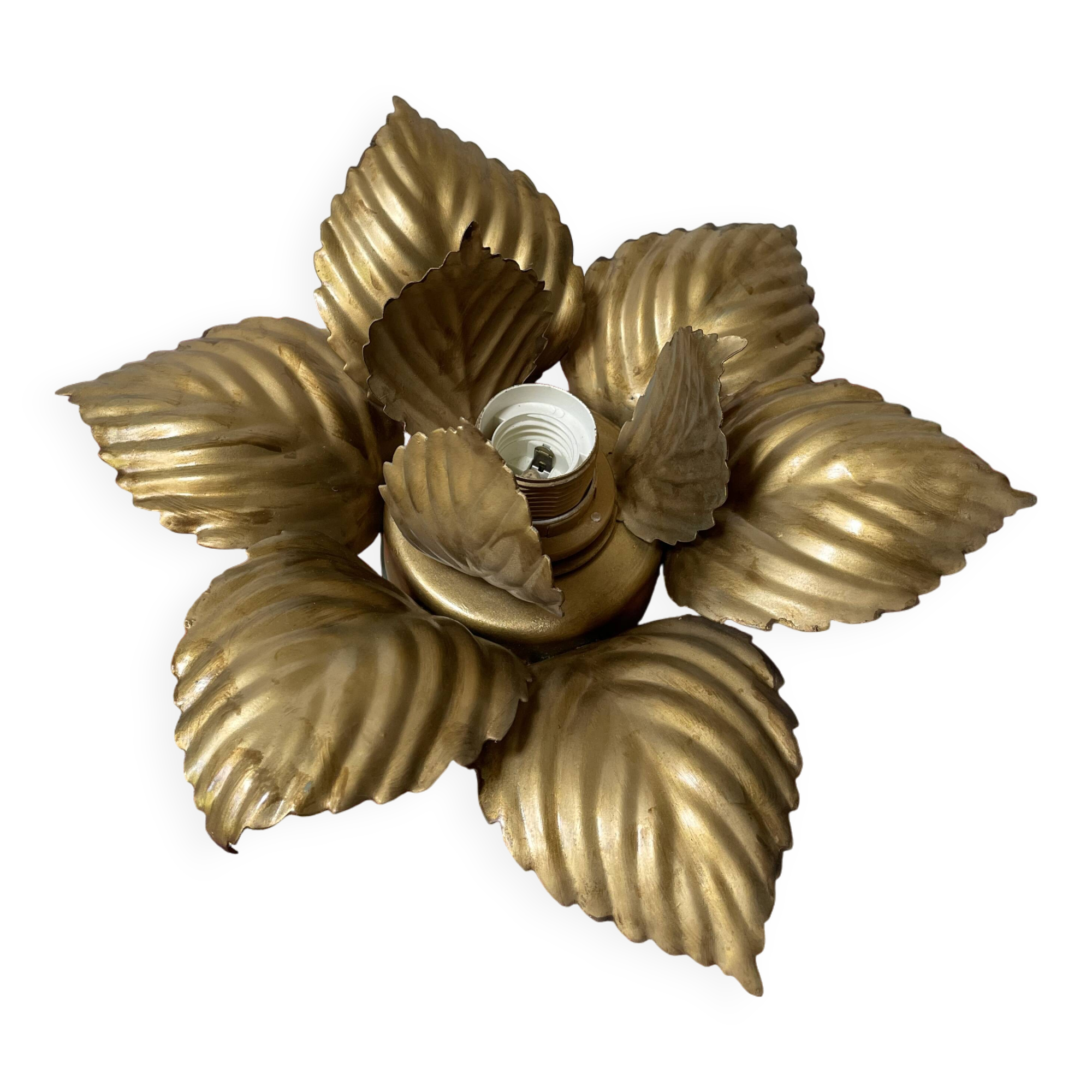 Masca golden flower wall light