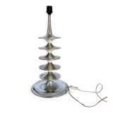 Lampe space age chromée